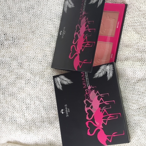SHAINA B Miami Other - SHAINA B Miami Miami Blush and Highlight Palette, 4x 15.5g/0.54oz